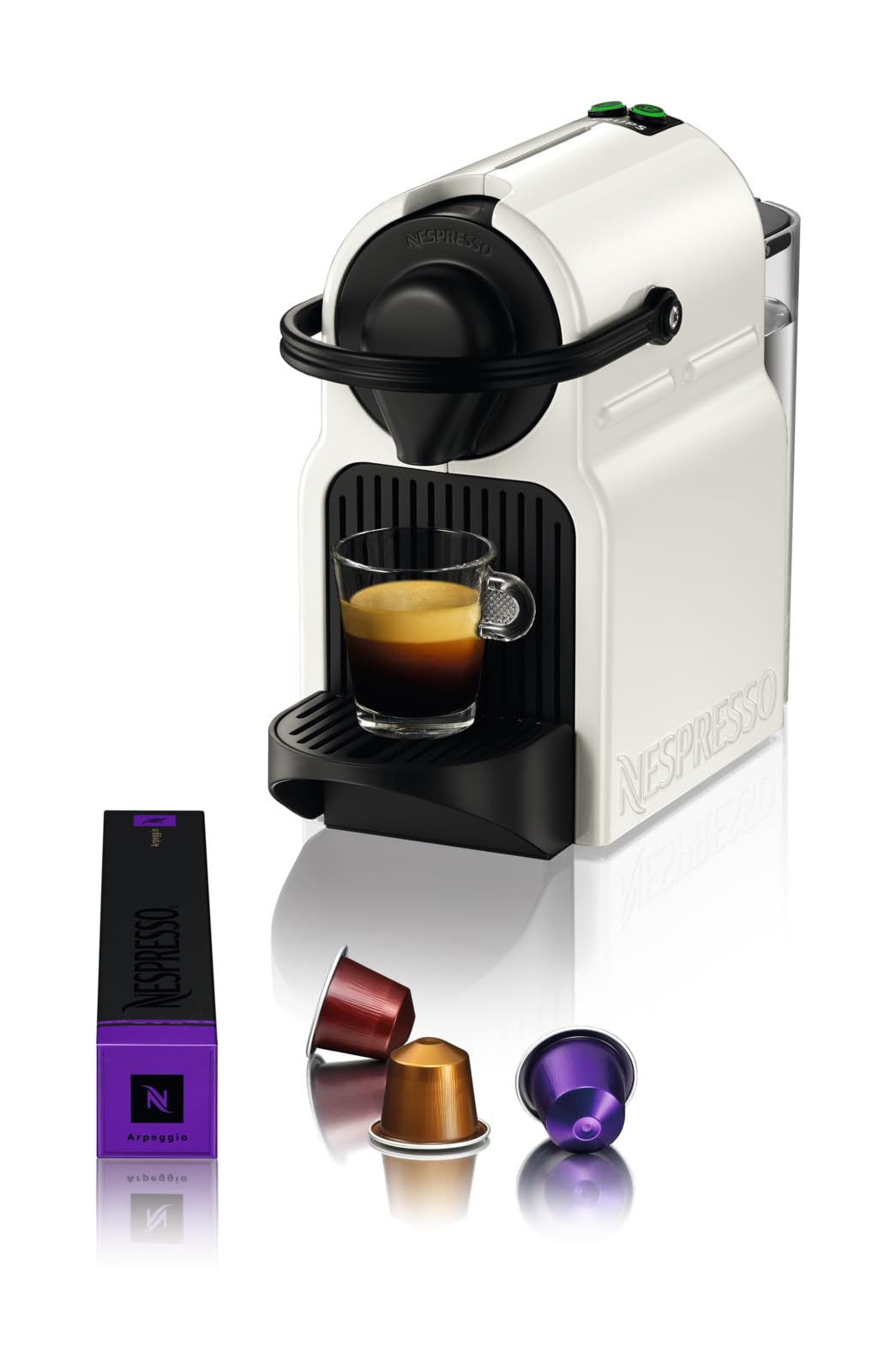 Cafetière espresso blanche – 19 bars, réservoir 0,7 L, préchauffage 25 s